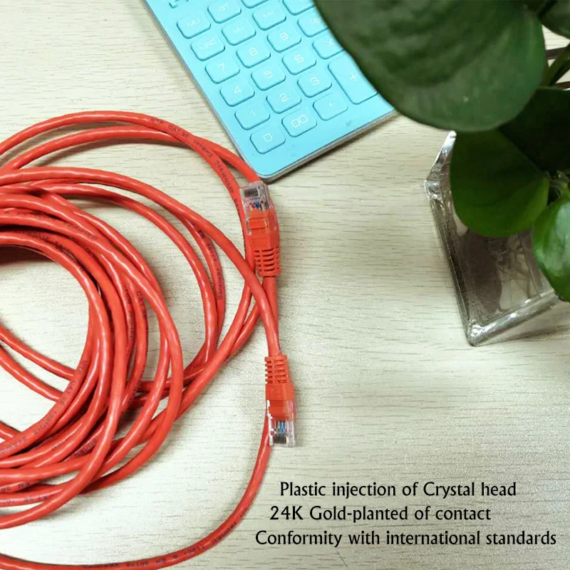 7 5 м 24.5FT UTP CAT5E кабель 24AWG * 4 P RJ45 литья пластмасс под давлением 8P8C 100 МГц джемпер