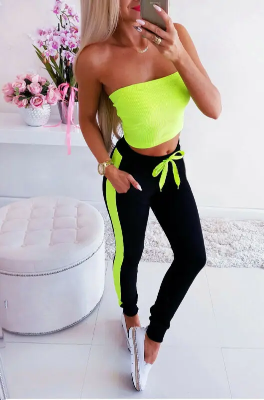 2019 летние модные женские спортивные тренировочные брюки для йоги