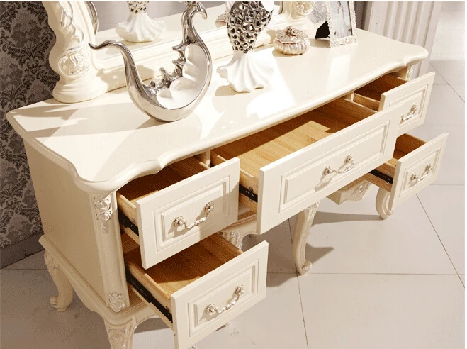 Европейский зеркальный столик современный комод для спальни французская мебель