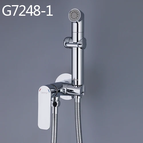 G7248-1 GAPPO Bidets ванная комната ручной Душ биде туалет опрыскиватель гигиенический Душ биде кран настенный биде смесители душ - Цвет: G7248-1