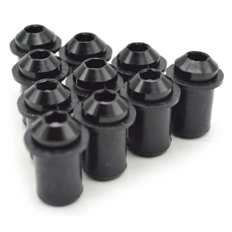 Универсальные болты с шипами для лобового стекла мотоцикла 5 мм 10 шт. винтовые