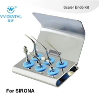 sirona dental scaler endo tip set fit periosonic sirosonic siroson dentist teeth cleaner by wholesale dental supply