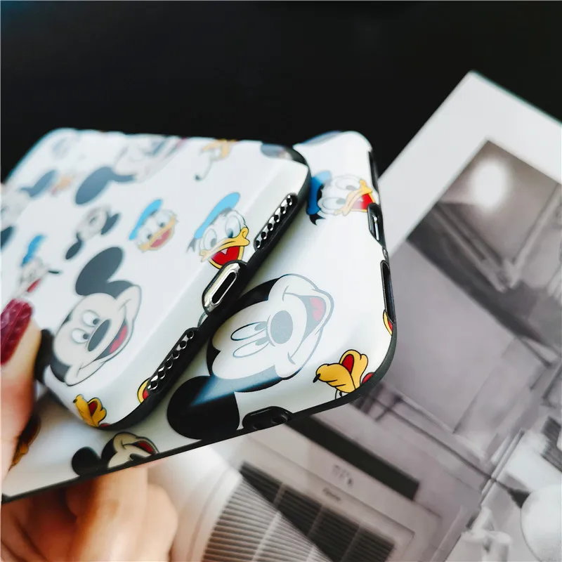 Mickey Mouse Donald Duck soar Soft TPU Toy Cover iPhone Case For 6 6S 7 8 Plus XS Max IMD Toys |