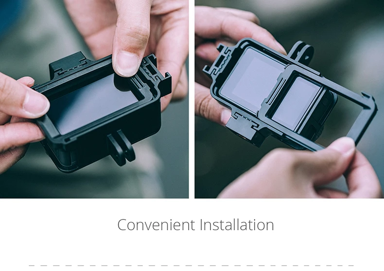 Защитный чехол PGYTECH OSMO для экшн-камеры DJI Osmo ACTION Sport camera Frame Cover Shell, аксессуары для корпуса