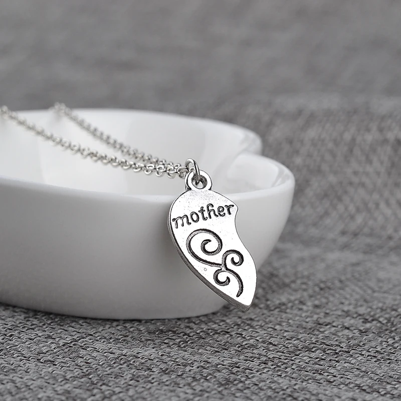 Ожерелья с подвесками для мамы и дочки яркие ювелирные изделия ожерелье