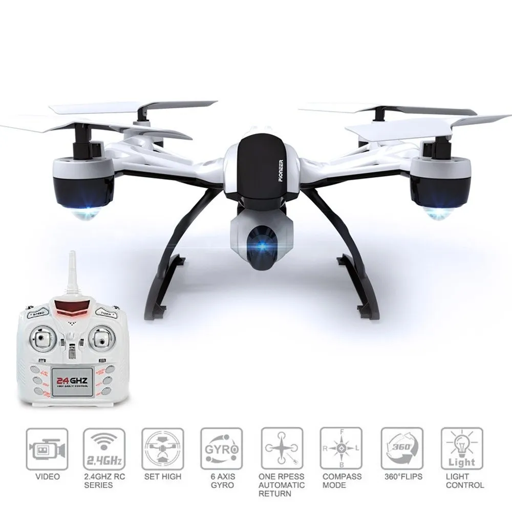 JXD 509V 2 4G 4CH 6 осевой гироскоп RC Дрон с камерой 0.3MP 360 градусов переворачивается