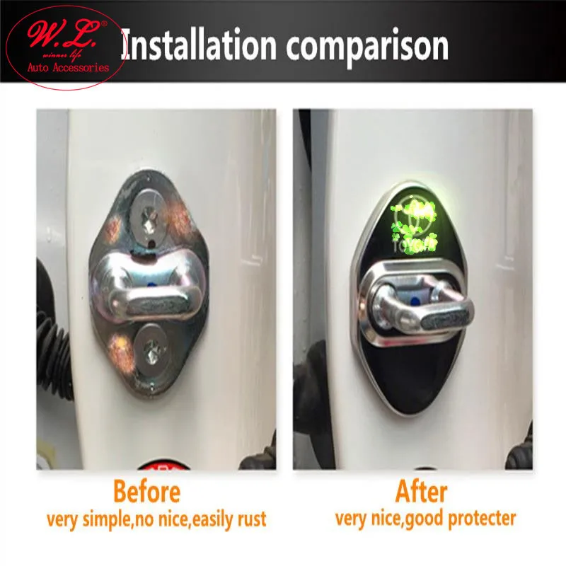 Чехол для дверного замка декоративный автомобильный чехол Toyota Land Cruiser Corolla Crown Lexus