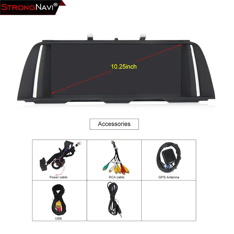 6 ядерный Android 9 0 автомобильный dvd-плеер gps навигация для BMW 5 серии F10/F11/520 2011-2016 4G ram