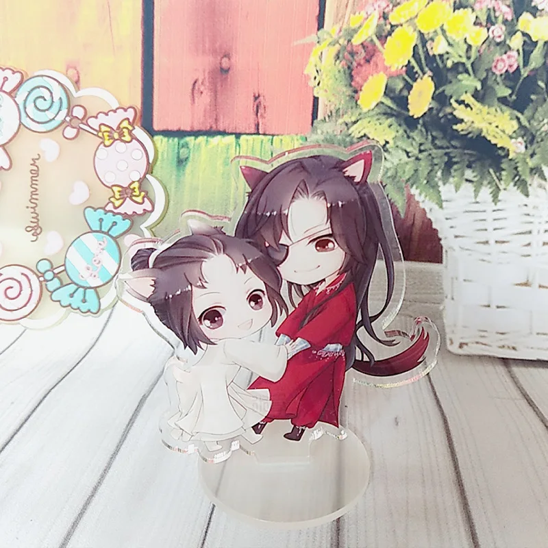 9 см аниме Tian Guan Ci Fu брелок Xie Lian Hua Cheng симпатичная акриловая подставка модель