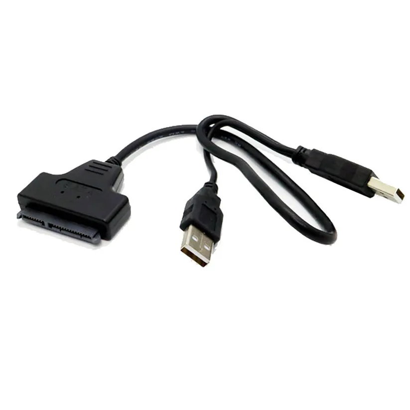 Mosunx жесткий диск SATA 7 + 15 Pin 22 к USB 2 0 кабель адаптер для 5 HDD ноутбука td1227 Прямая