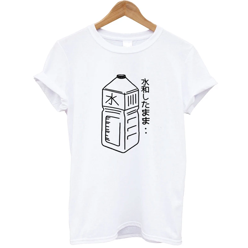 Женская футболка из 100% хлопка с коротким рукавом забавные летние топы графикой