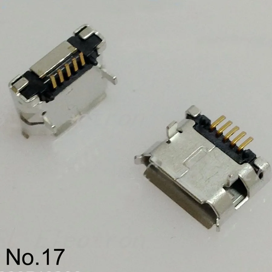 20 шт. Micro USB 5P 5 контактный разъем хвостовой для зарядки|connector obd2|socket performancesocket
