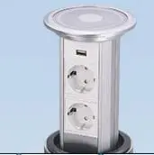 Умная подъемная Выдвижная настольная розетка/Domotical Smart моторизованная Выдвижная розетка высокого класса и современная кухонная силовая втулка