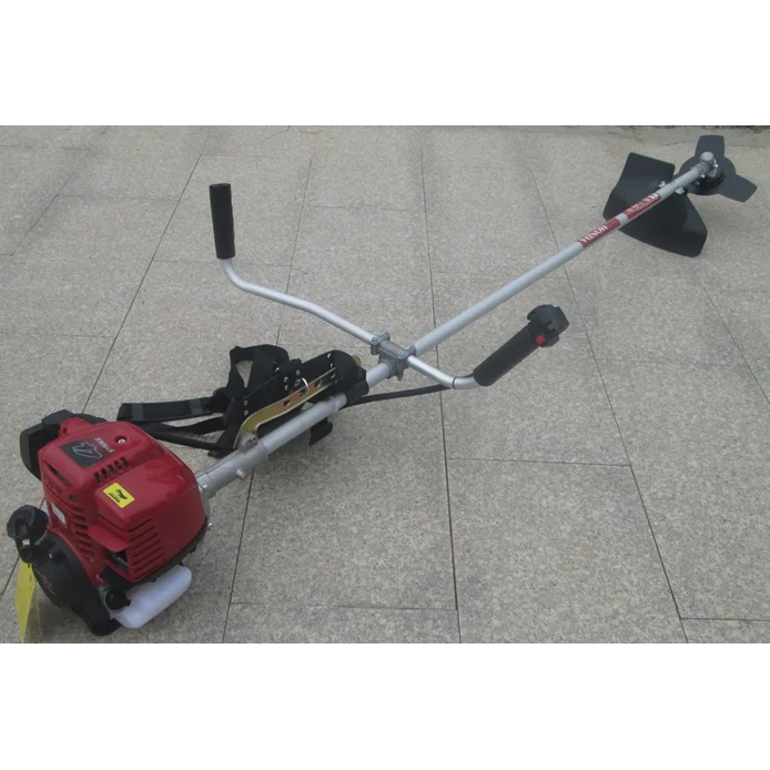 Side-mounted GX35 бензиновый двигатель контейнерные перевозки косилки/газонокосилка/кусторез/комбайн/риса резки машины, фрезерный станок с ЧПУ - Цвет: Side-mounted