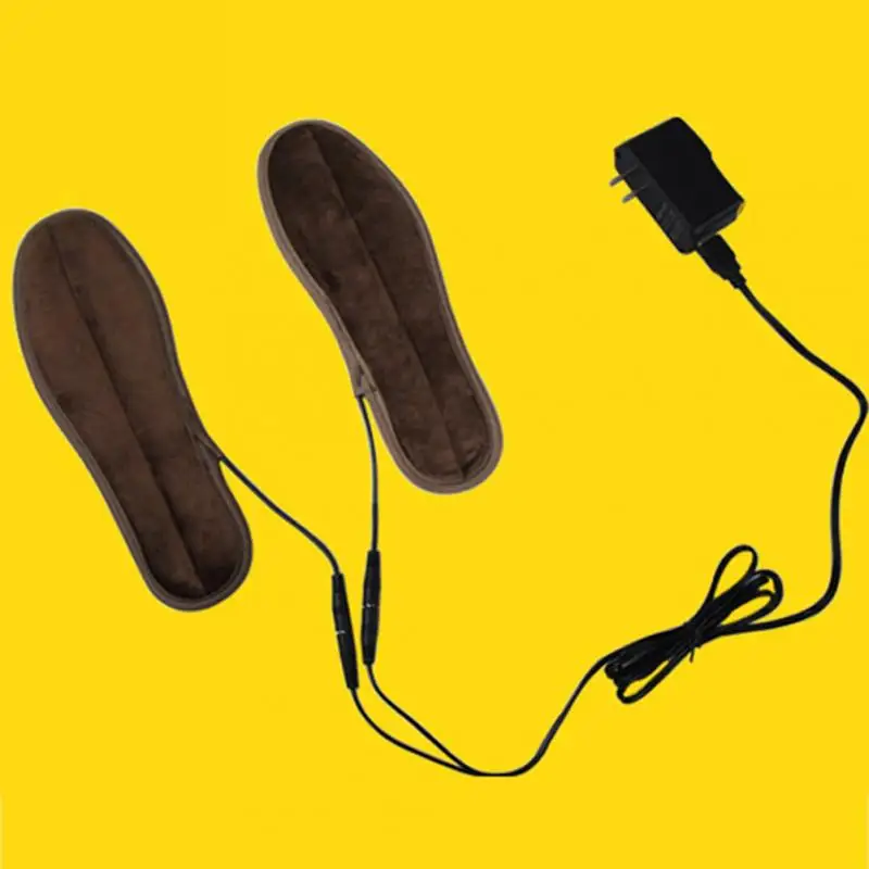 Наружные USB электрические стельки с обогревом зимние сохраняющие тепло стельки для обуви для кемпинга пешего туризма катания на лыжах из углеродного волокна колодки для обуви