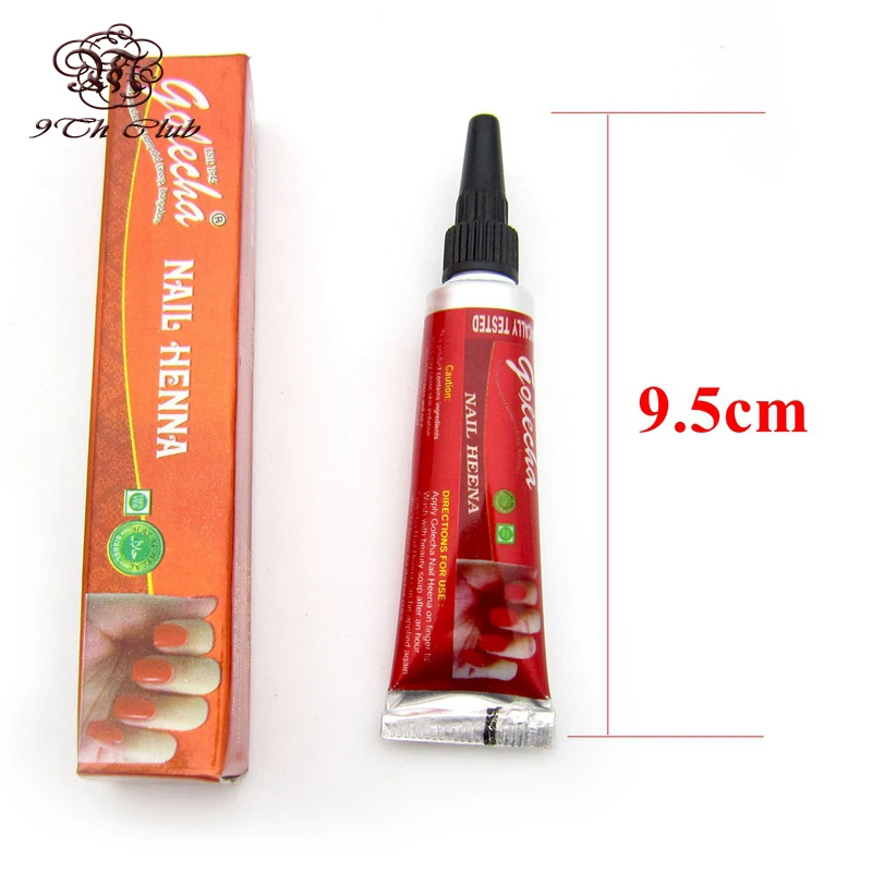 5 шт. бренд GOLECHA хна для Боди Арта индийский Менди цветной хной мусульманский лак