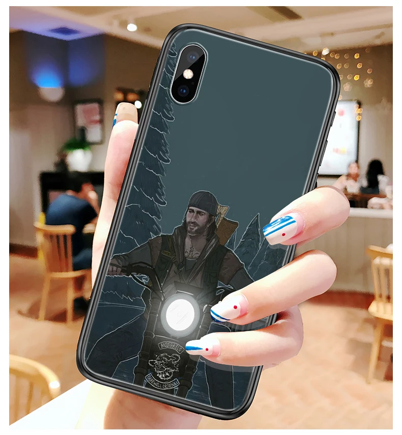 Days Gone черный мягкий чехол для телефона из ТПУ Apple iPhone X XR XS MAX 7 8 7plus 6 6S Plus 5 5S SE