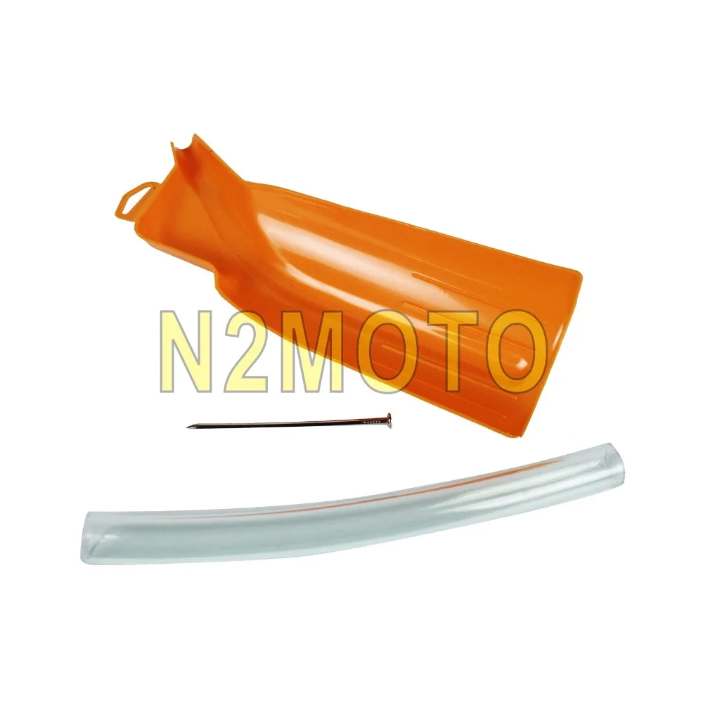 Оранжевая Воронка для масляного фильтра заправка без капельницы сливная Harley