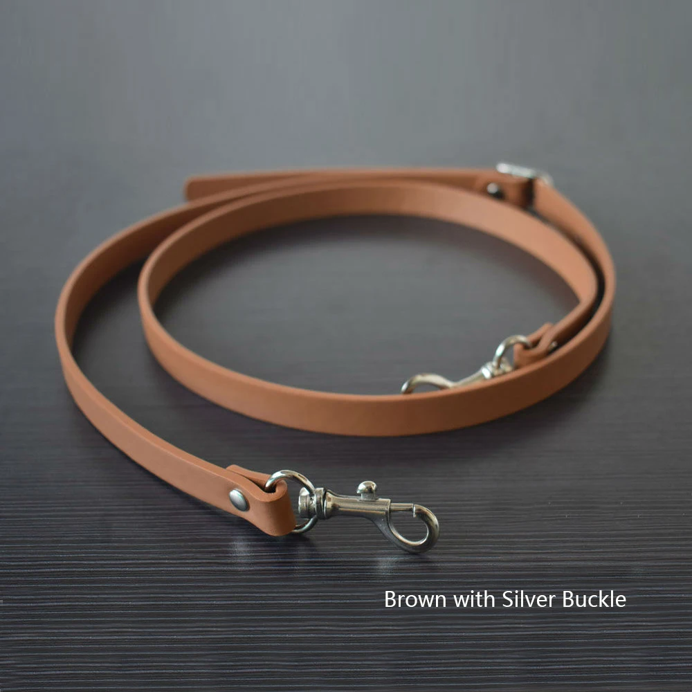 135CM Adjustable Leather Strap Handbag Shoulder Bag Belts Handmade Replacement Gold Buckle Bag Parts Accessories  Black