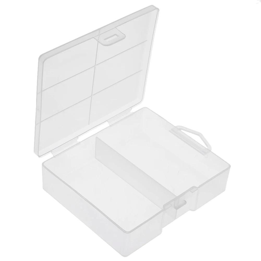 Plastic Battery Storage Case High Transparent Container PP Batteries Box Holder for Maximum 24 X AA |
