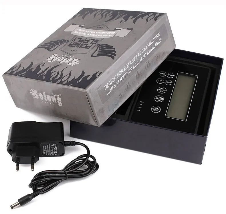 Блок питания для тату машинки переносной адаптер литиевая батарея|Блок