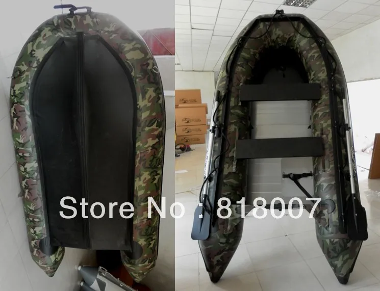 11ft алюминиевый пол и Корейская надувная лодка из ПВХ в камуфляже|inflatable boat|pvc inflatable