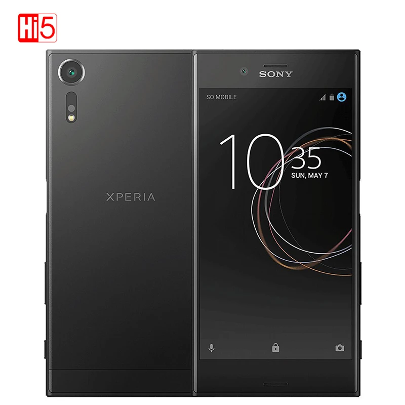 Black Разблокированный сотовый телефон sony Xperia XZs G8232 с двумя sim-картами 5,2 дюйма, 4 Гб ОЗУ, 64 Гб ПЗУ, 19MP Snapdragon 820 LTE - Цвет: Black