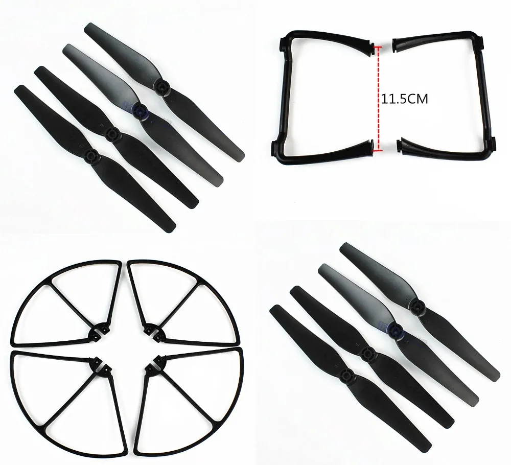 

SJ/RC SJRC S70 S70W RC Quadcopter spare parts blades Landing gear Protective cover 14pcs/set