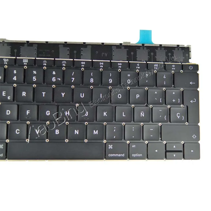 Ранний 2016 2017year A1534 испанская Sp Клавиатура Подсветка + винты для Macbook 12 &quotA1534