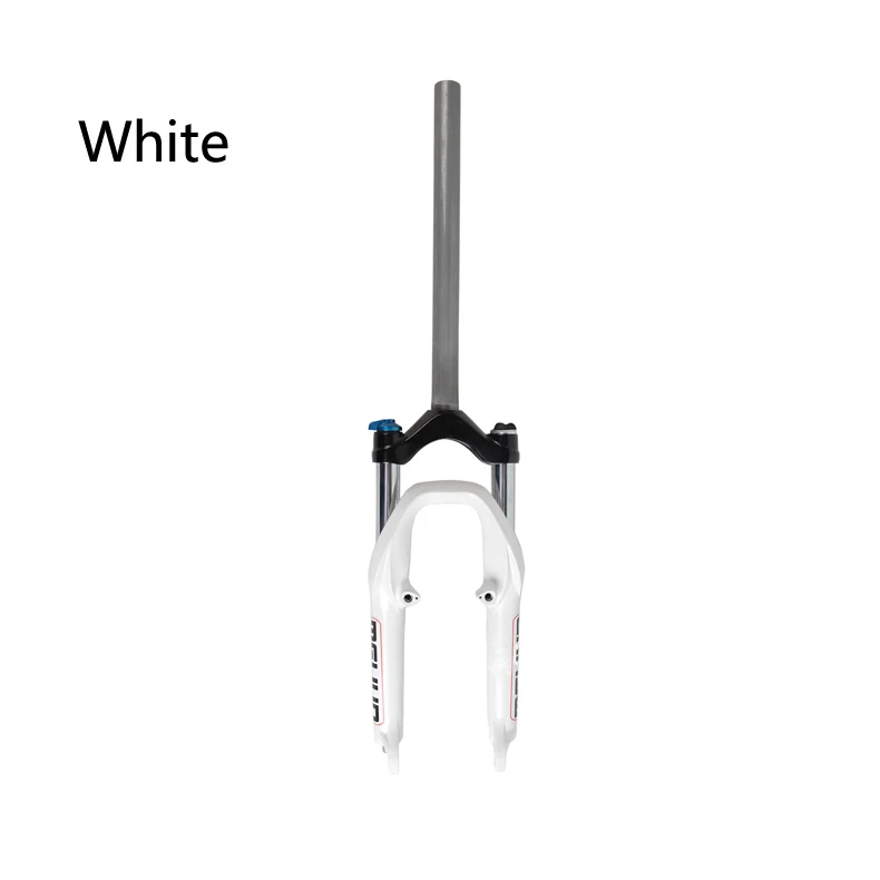 White Mi. Xim 20 дюймов BMX складные велосипеды демпфирующие амортизаторы для велосипеда передняя вилка ультра длинная передняя стойка части - Цвет: White