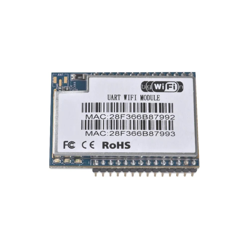 Бесплатная доставка RS232 RS485 Серийный WIFI Встроенный беспроводной модуль с