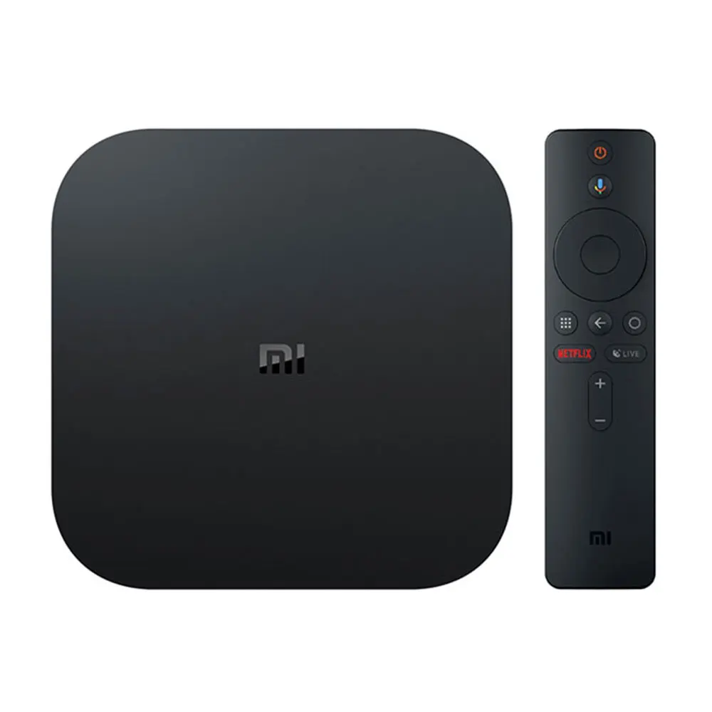 Глобальная версия Xiaomi Mi Box S 4K HDR Android tv 8.1HD 2 4 G 5 8 wifi Google Cast Netflix телеприставка
