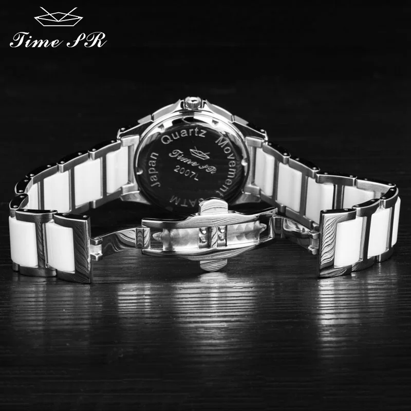 JIME PR часы женщины Простой кварцевые Водонепроницаемость элегантные для девушку