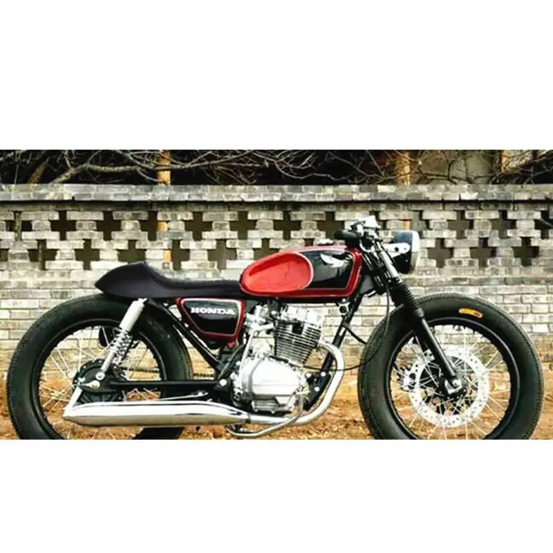 Универсальный мотоцикл ретро горб Винтаж кафе гонщик сиденье для Yamaha RD250 XS400 Kawasaki