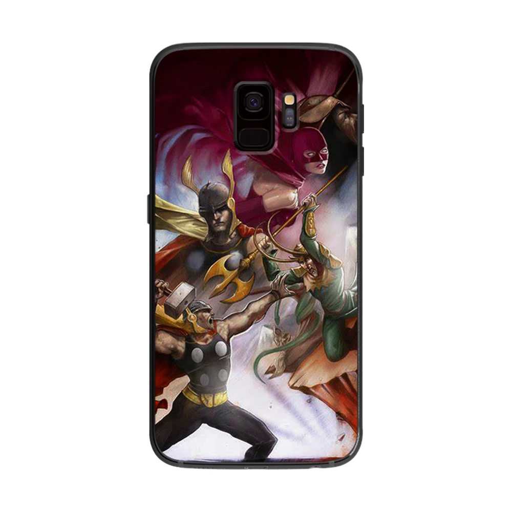 Loki Thor для samsung Galaxy A5 A6 A7 A8 A9 2017 чехол телефона Plus M10 M20 M30 силиконовые чехлы |