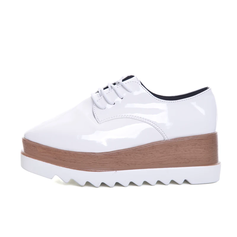 HEE GRAND/2017 повседневная обувь на толстой мягкой платформе женские оксфорды