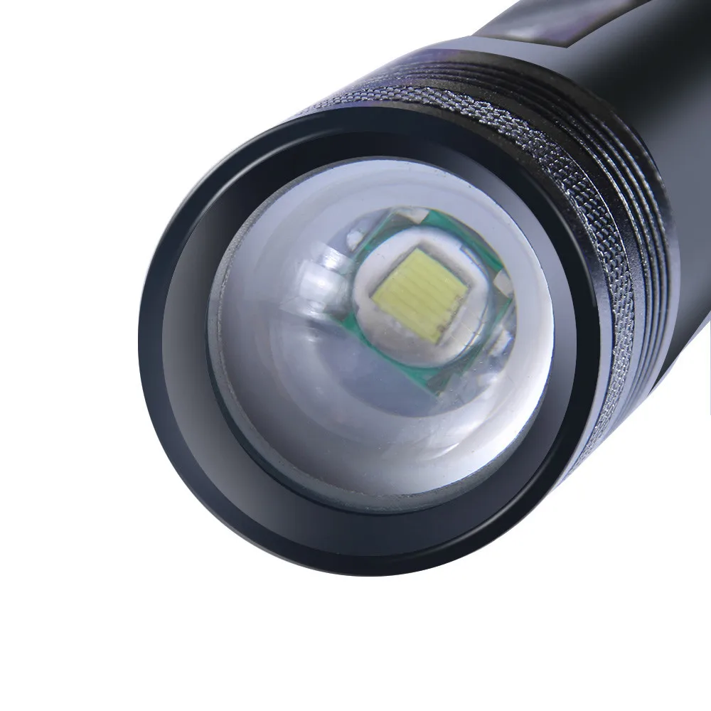 Новинка Высокое качество ZOOM Тактический 20000LM XML-T6 светодиодный фонарик 18650 USB