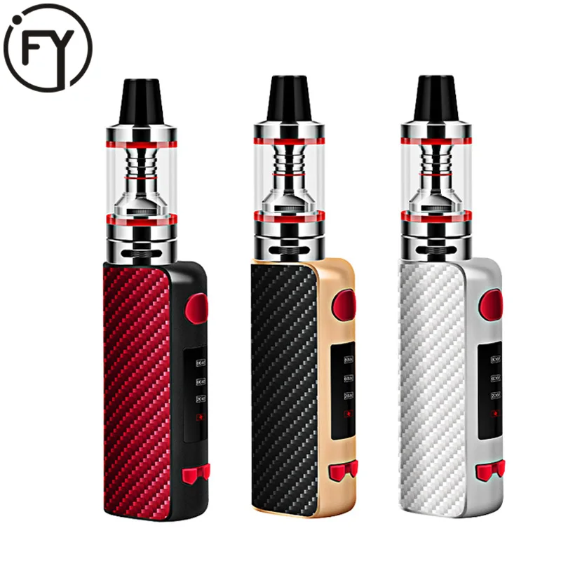 Мини 80 Вт Vape электронные сигареты лучший стартовый набор Mech Box Mod Kit испаритель кальян ручка вейпер E дым вейпинг сплав оболочка безопасный