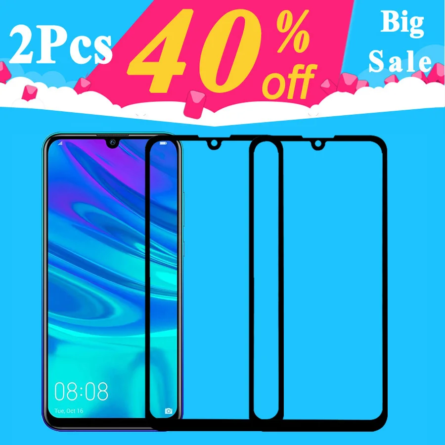 Закаленное стекло для huawei p smart, защитная пленка для экрана psmart, защитная пленка для экрана pi smat glas, cristal smartp armor
