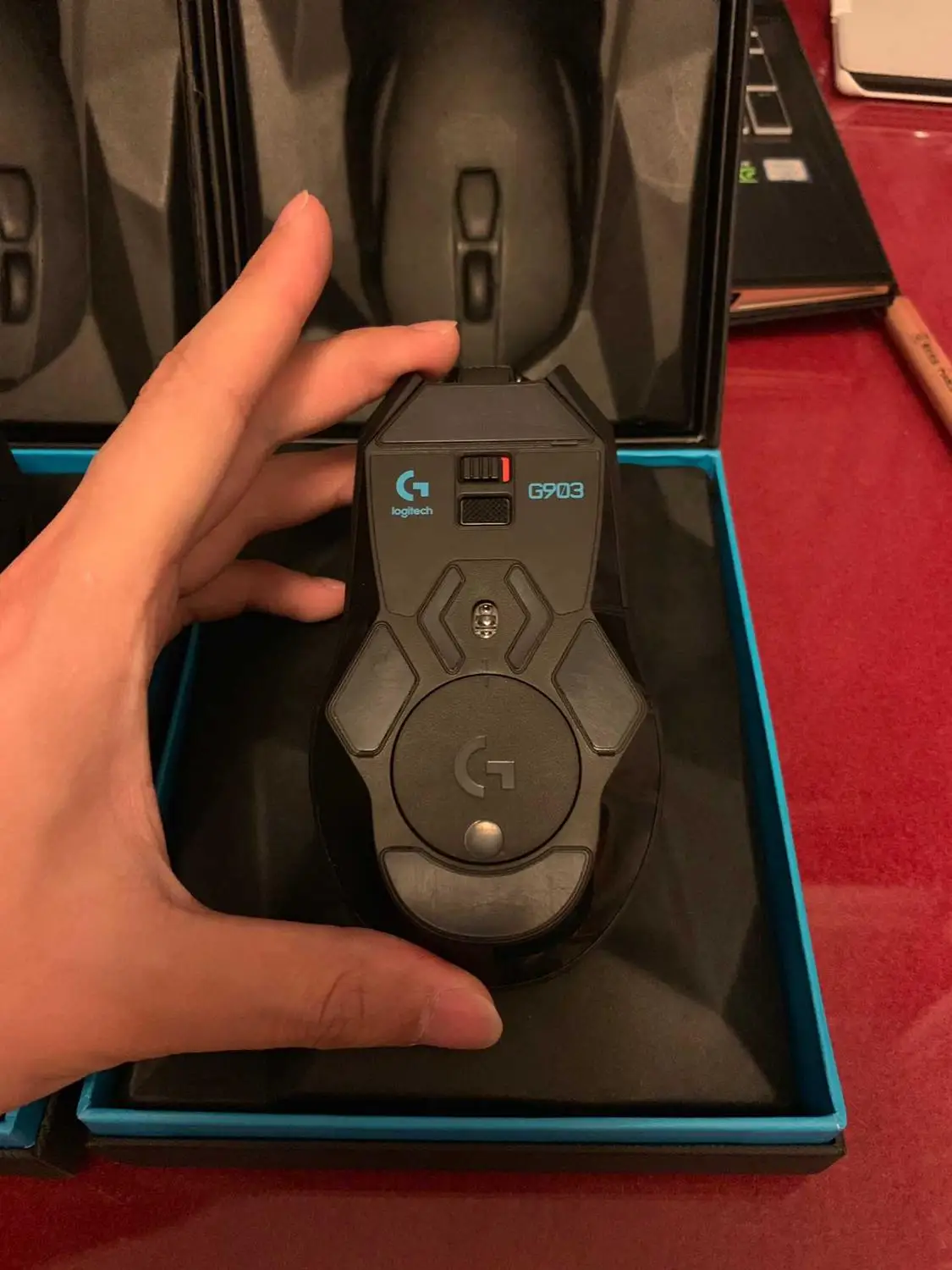 Беспроводная игровая мышь Logitech G903 12000DPI RGB профессиональный выбор игроков|Мыши| |