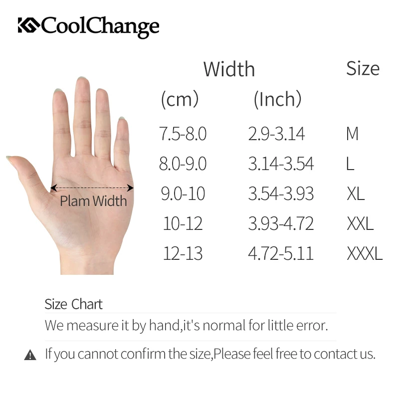 Велосипедные перчатки CoolChange уличные теплые водонепроницаемые велосипедные