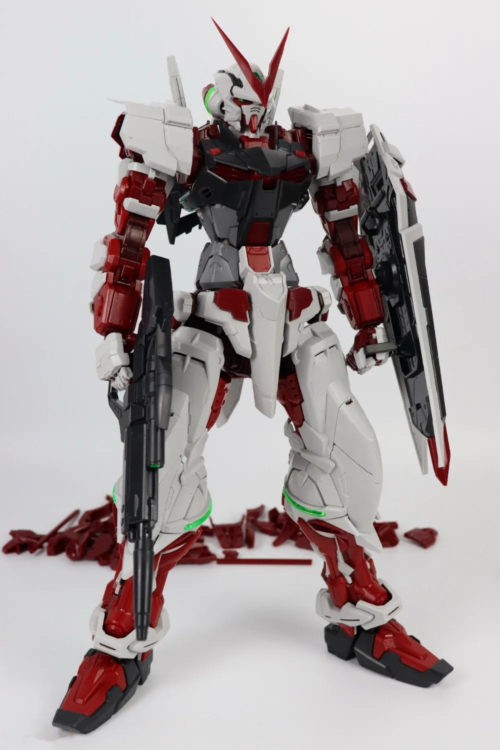 Nillson рабочая модель 1: 60 PG MBF-02 с пути красная рамка Gundam 1,0/2,0 летный аппарат модель DN001