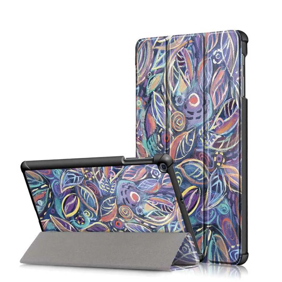 Чехол Funda для samsung Galaxy Tab A 10,1 SM-T510 SM-T515 чехол-подставка из искусственной кожи для samsung Tab A 10,1 T510 T515 чехол
