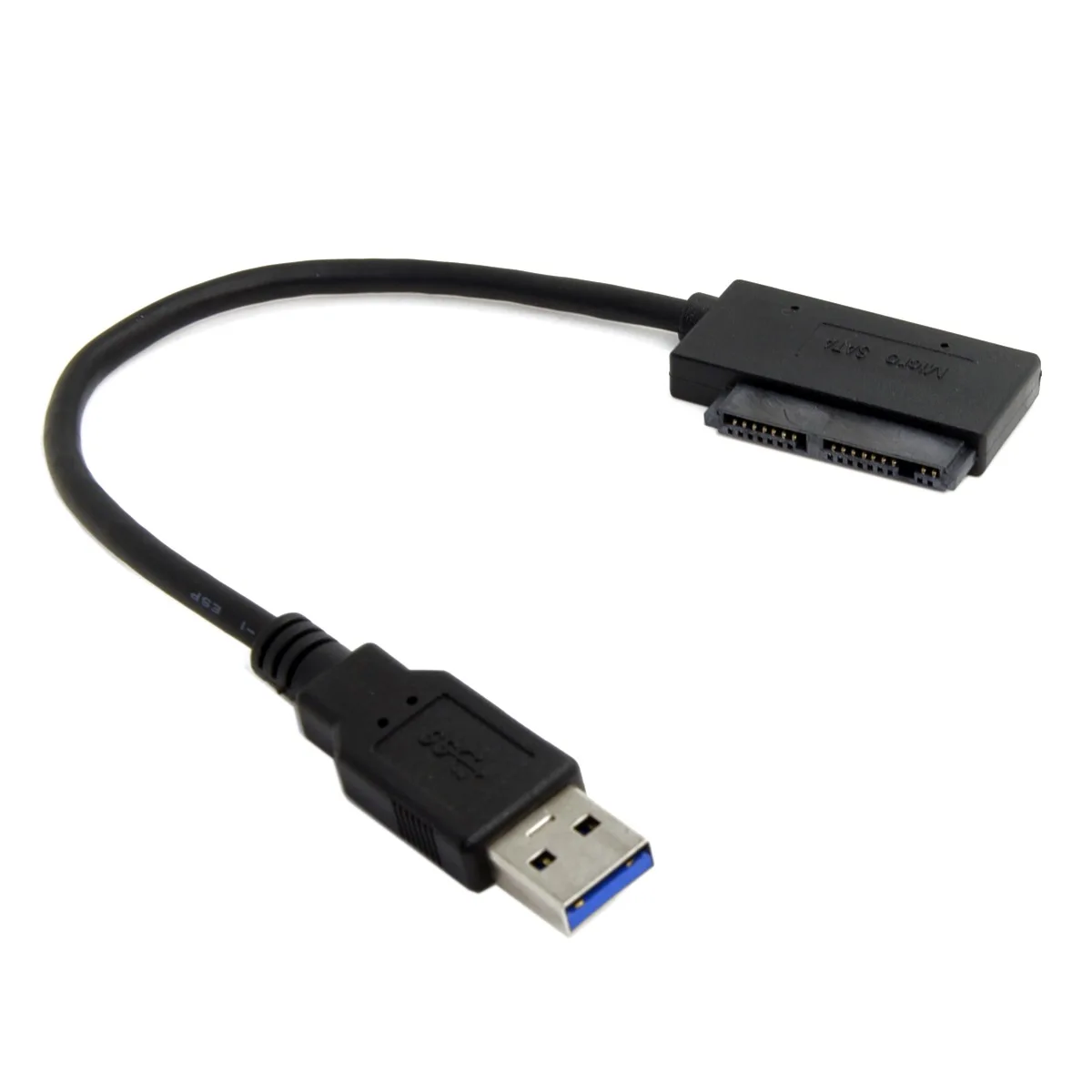 Cablecc 10 см USB 3 0 к Micro SATA 7 + 9 16 Pin 1 8 &quot90 градусов угловой драйвер жесткого диска SSD