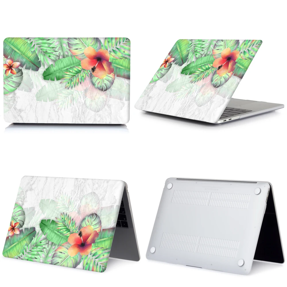 006 Жесткий Чехол для ноутбука Macbook Air Pro retina 11 12 13 15 сенсорный экран для Macbook New Air 13 A1932+ чехол для клавиатуры - Цвет: 006