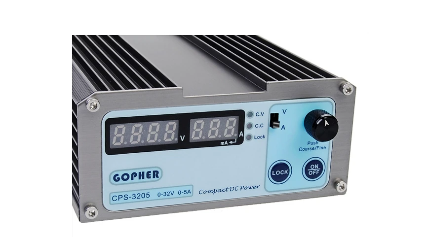 CPS-3205 0-32V 0-5A Портативный Регулируемый источник питания постоянного тока 110V/220V