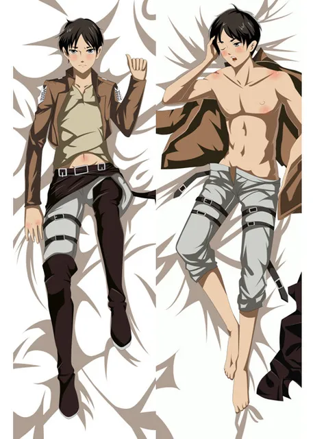 eren yeager no shirt
