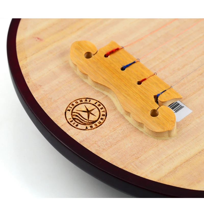 Китайский lute Pipa Национальный струнный инструмент Pi pa дети играющие pipa твердая деревянная поверхность и платан дерево задняя кость цветы