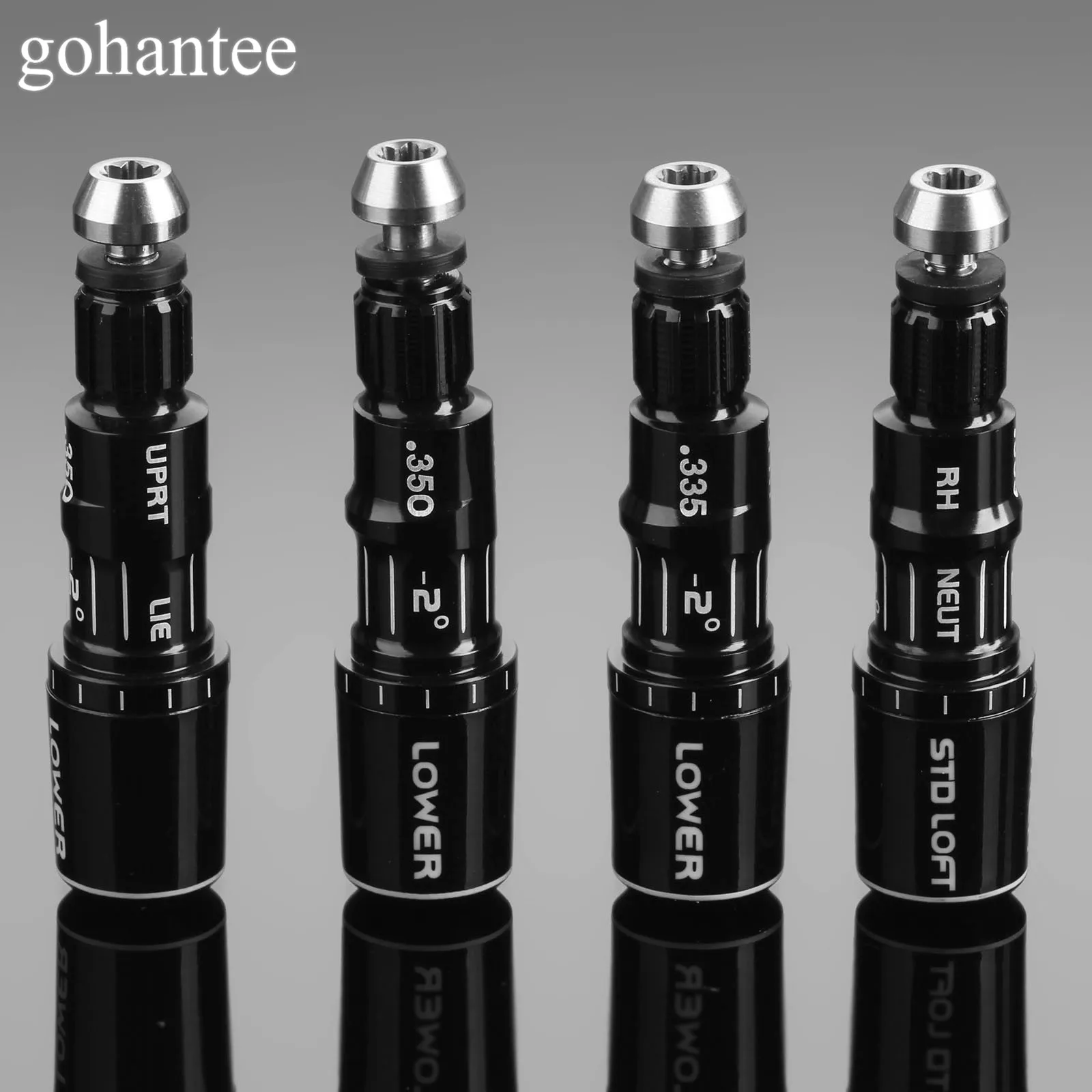 Ручка клюшки для гольфа адаптер советы Размеры. 335 .350 +/ 2 закрепительная втулка