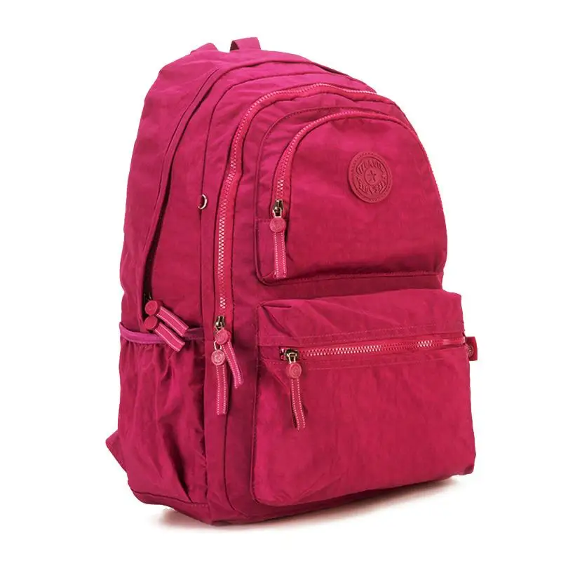 bordeaux TEGAOTE женский рюкзак для девочек-подростков Mochila Feminina, школьная сумка, рюкзак из нейлона, водонепроницаемый повседневный рюкзак для ноутбука, женский рюкзак - Цвет: bordeaux